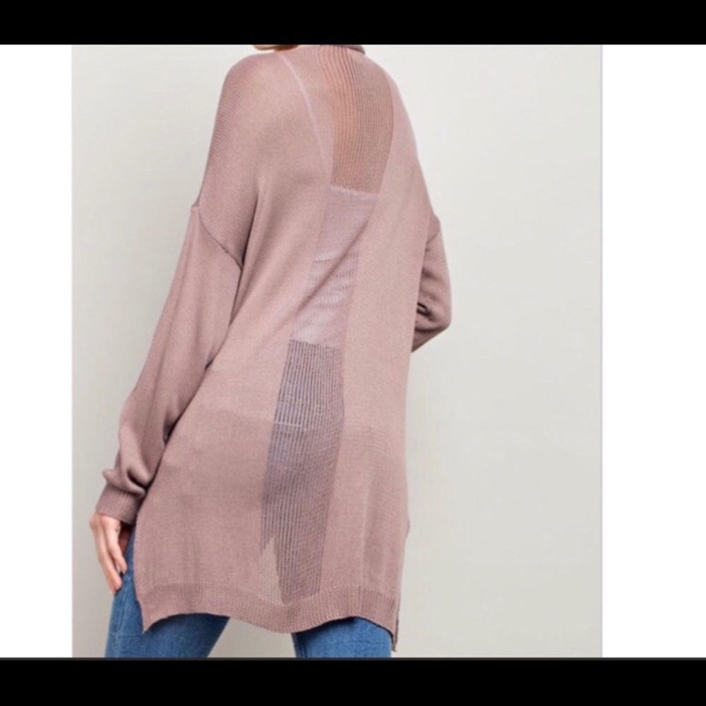 L Love Beautiful Mauve Cardigan - Picture 3 of 8